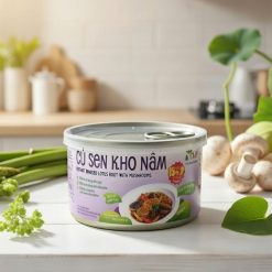 Củ sen kho nấm